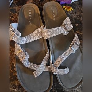 Women's Rhinestone Madden Girl Sandals